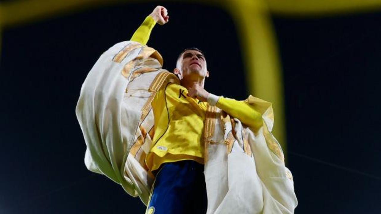 Ronaldo Orta Doğu'da kendini buldu: 'Ben Suudi Arabistanlıyım'