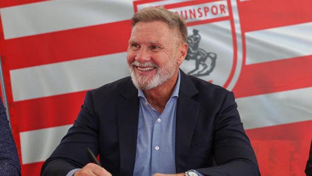 Samsunspor yeni hocasını resmen duyurdu! Alman hoca hedefini açıkladı