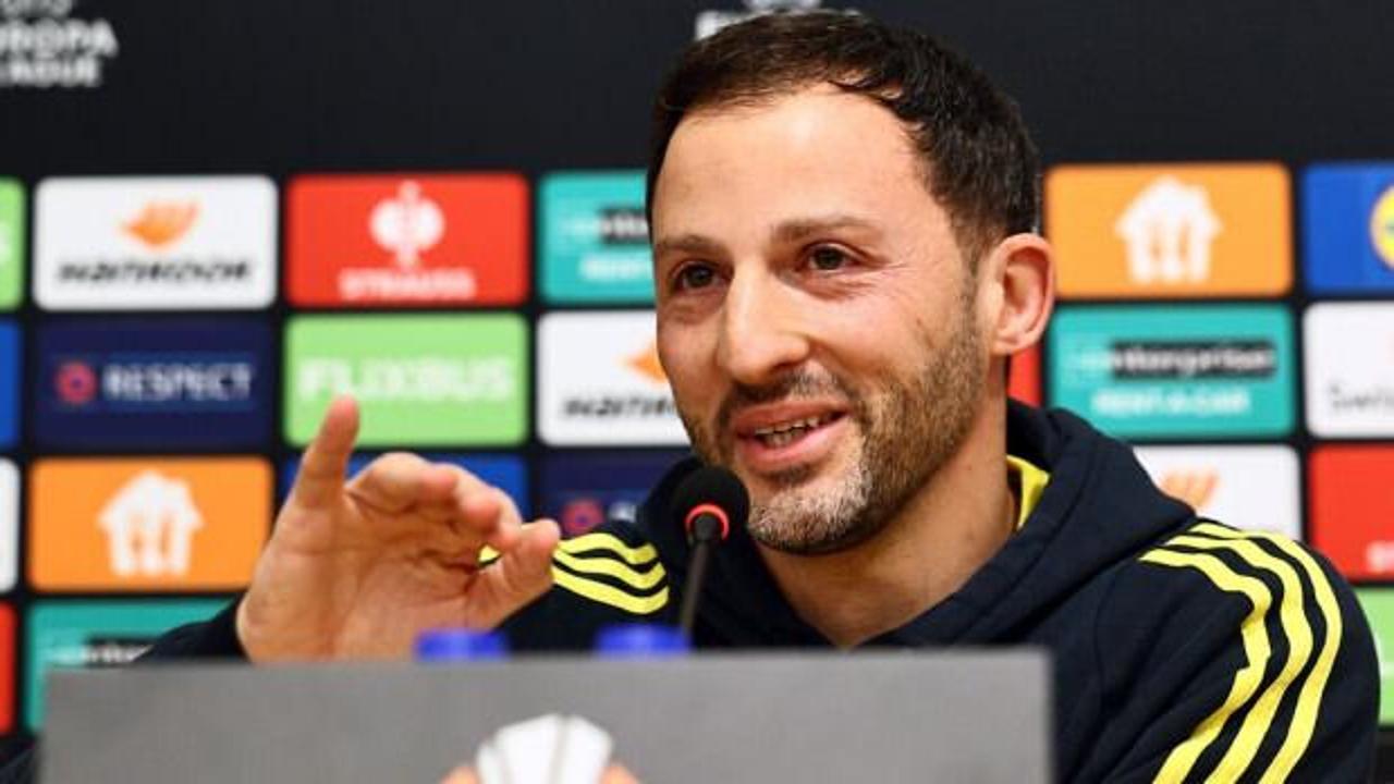 Fenerbahçe'ye Domenico Tedesco'dan müjde!