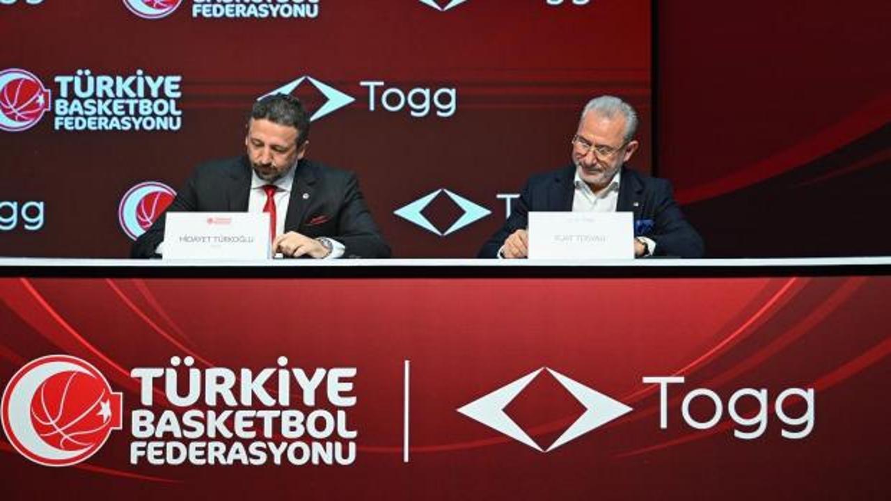 TOGG ile TBF arasında milli takımlar ana sponsorluk anlaşması imzalandı
