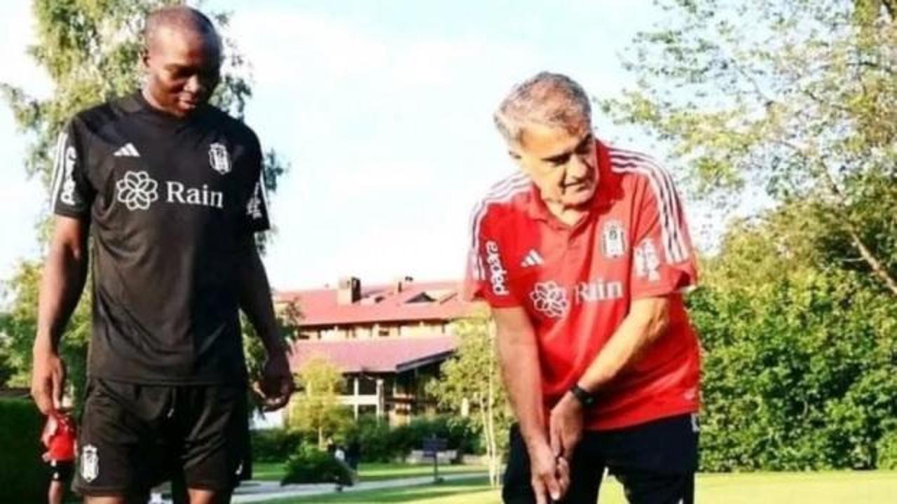 Aboubakar'dan Şenol Güneş'e teşekkür! Paylaştığı kare gündem oldu