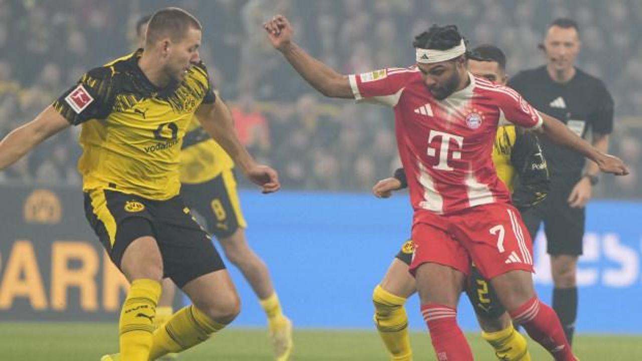 5 gollü derbide Bayern, Dortmund'u 87'de yıktı