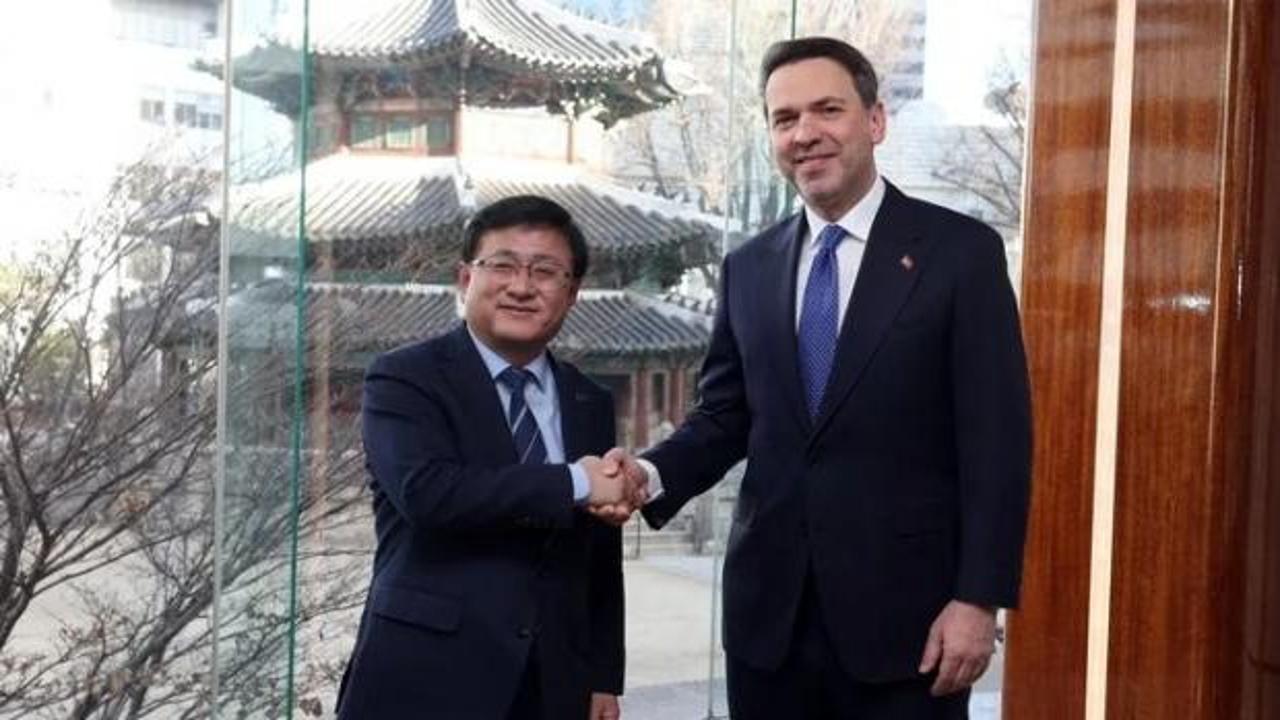 Enerji işbirliği masada! Bakan Bayraktar Güney Koreli mevkidaşı ile görüştü
