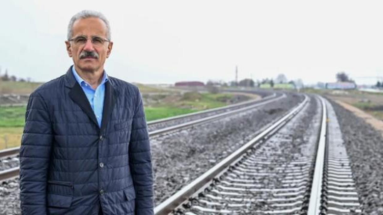 Bakan Uraloğlu duyurdu: Kuzey Çevre Demiryolu Projesi'ne 6,75 milyar dolarlık kredi