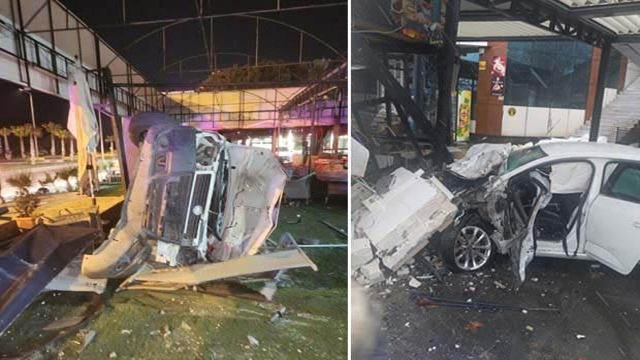 Bingöl ve Aydın'da dehşet anları: Otomobiller dükkanlara girdi, 7 yaralı