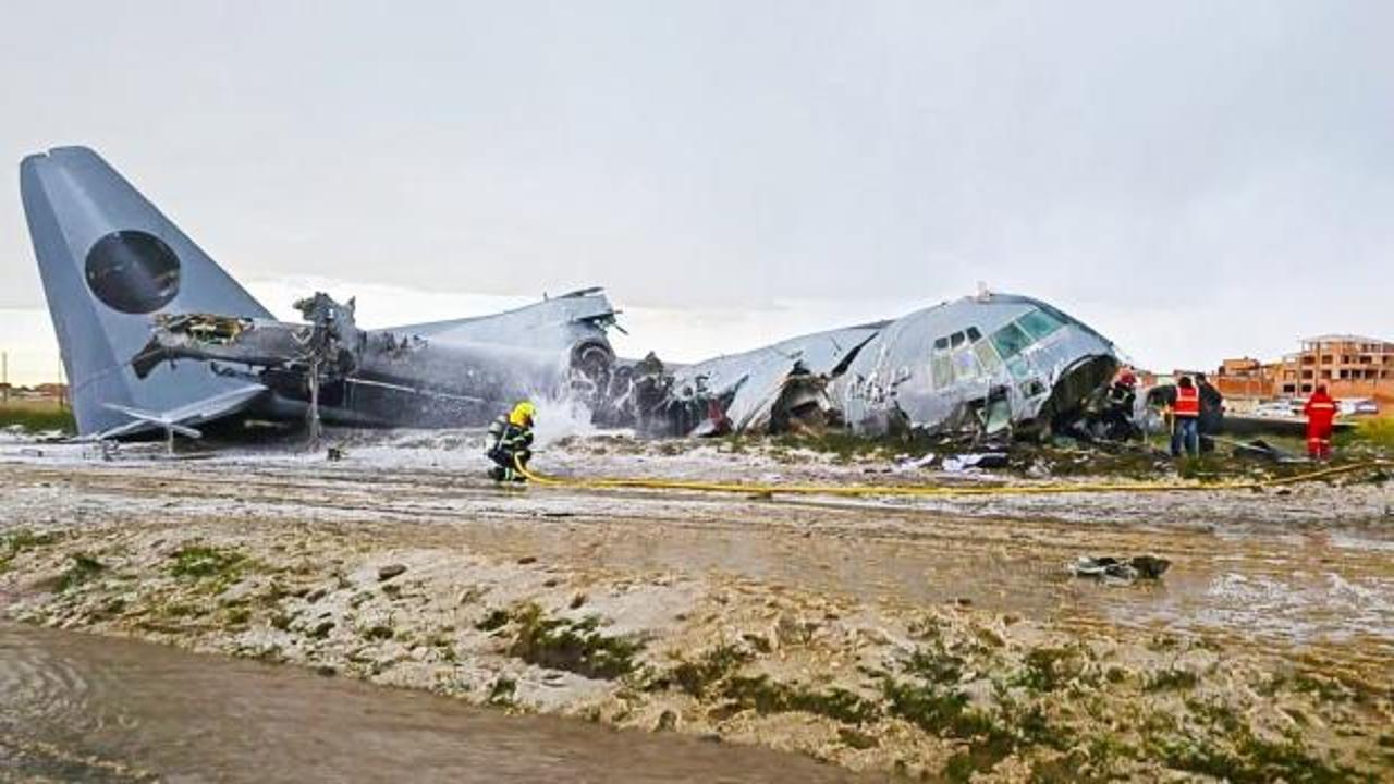 Para taşıyan uçak düştü! Polisten müdahale! Çok sayıda ölü ve yaralı var