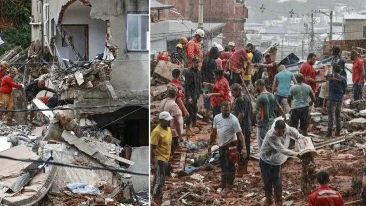 Brezilya'daki selde can kaybı 25'e yükseldi