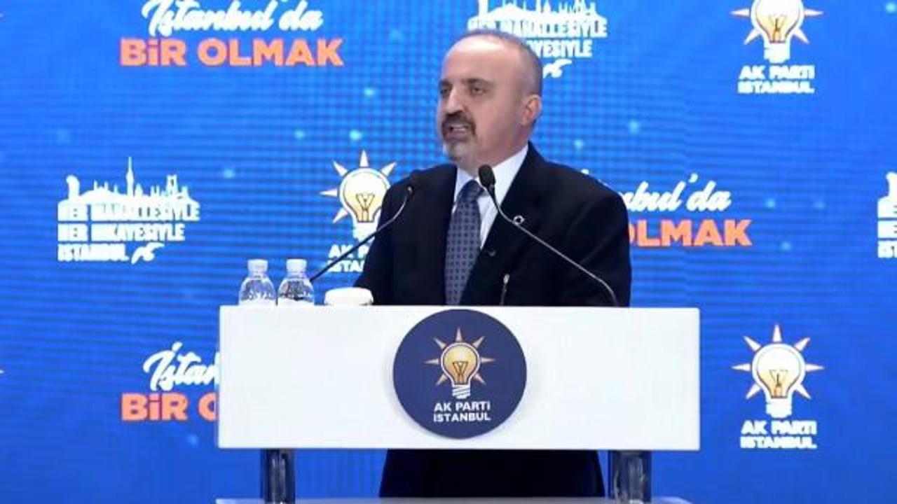 Bülent Turan'dan salonu ayağa kaldıran sözler: Bir adamın nefsi için Erdoğan'ı yormayalım