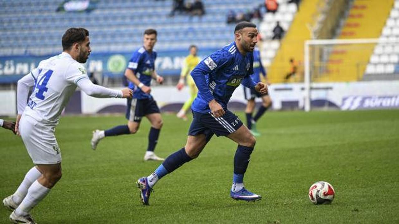 Çaykur Rizespor İstanbul deplasmanında 3 puanı 3 golle aldı