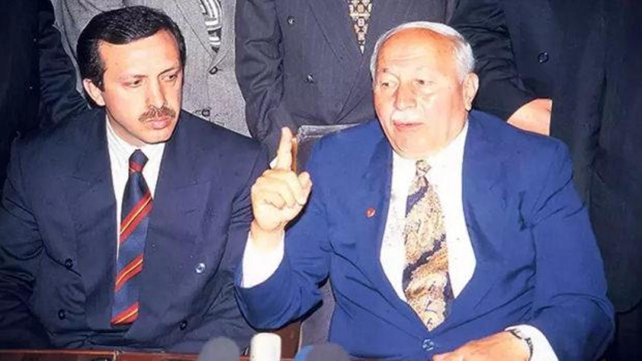 Cumhurbaşkanı Erdoğan, Erbakan'ı andı