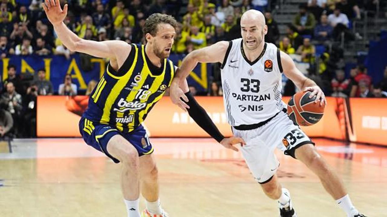 Fenerbah&ccedil;e Beko, Partizan'ı devirdi! Liderliğini s&uuml;rd&uuml;rd&uuml;