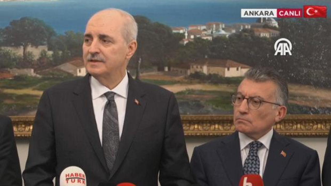 Numan Kurtulmuş, AK Parti'yi ziyaret etti