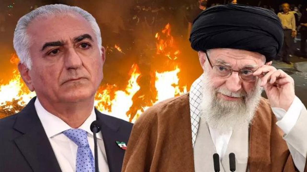 Rıza Pehlevi'den Hamaney'in haleflerine gözdağı