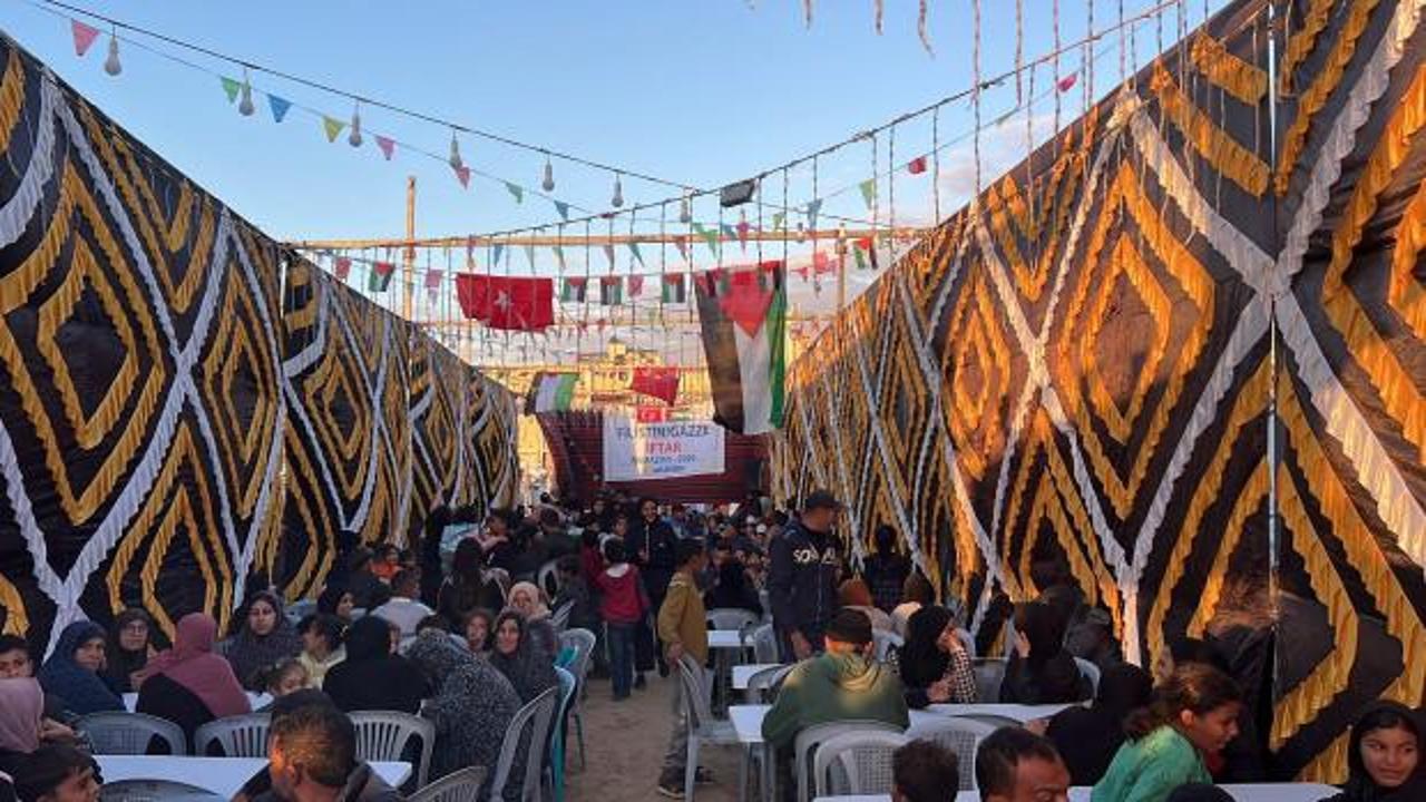 Sadakataşı&rsquo;ndan Gazze&rsquo;de kardeşlik iftarı