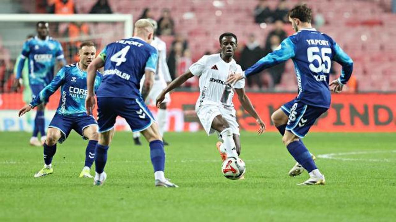 Samsun'da sessiz gece! Puanlar paylaşıldı