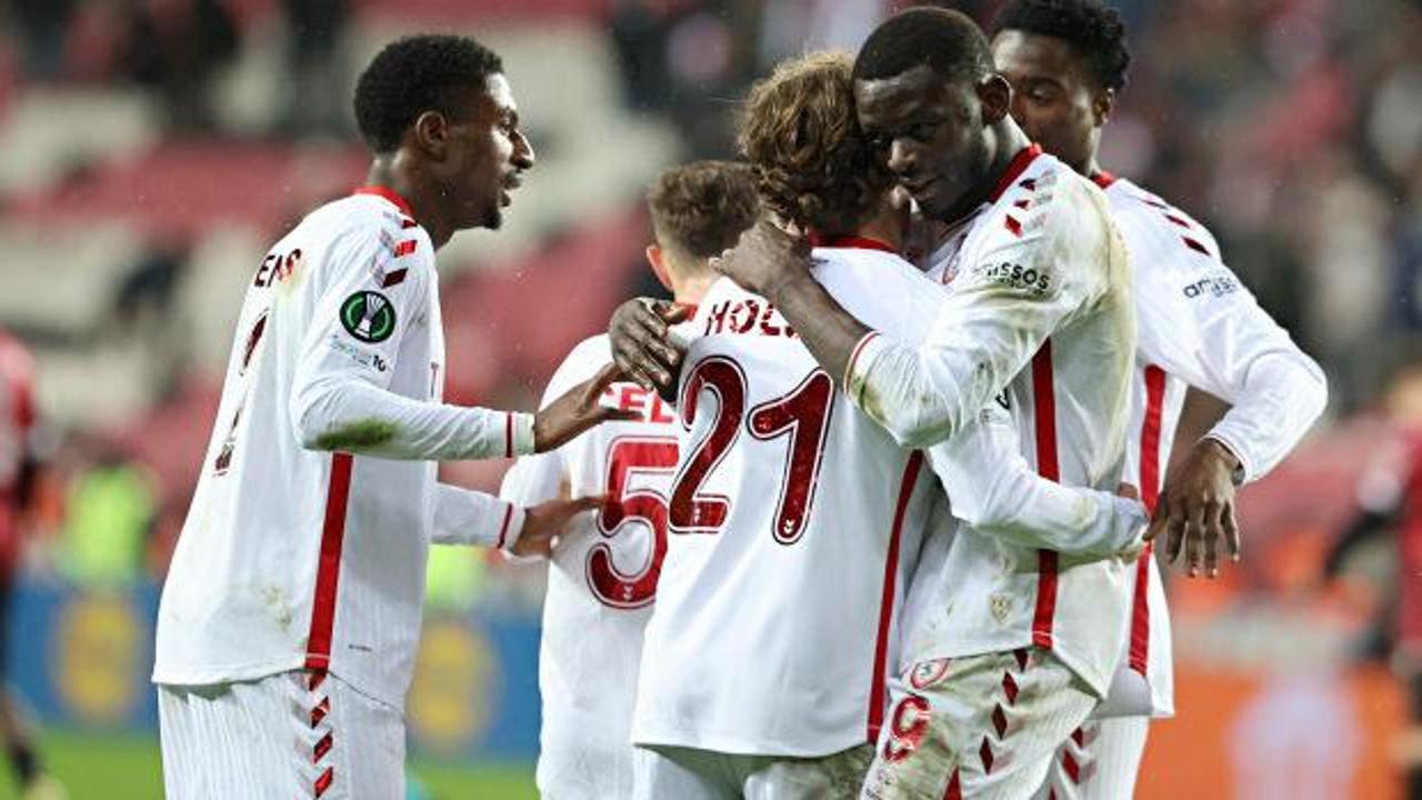 Samsunspor'un Konferans Ligi'ndeki rakibi belli oldu