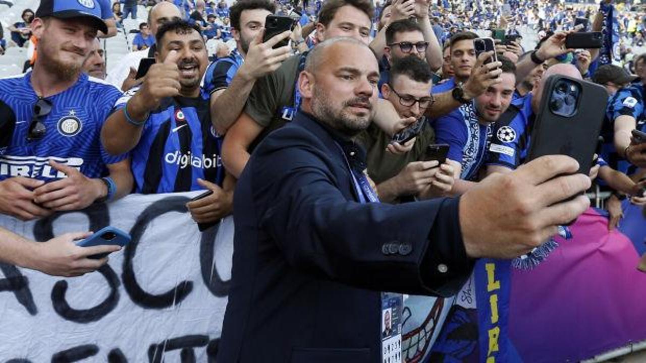 Sneijder: 'Son bir haftada 4 bin ölüm tehdidi aldım'