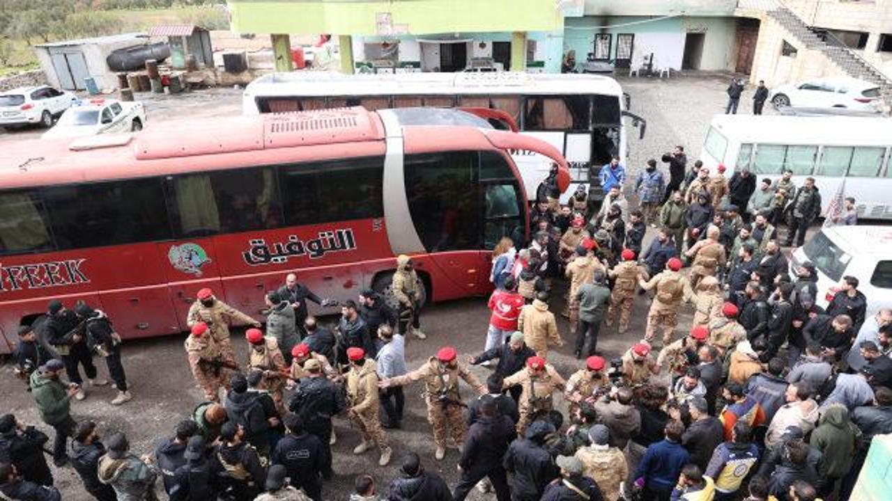 Suriye'de &ccedil;atışmaların ardından ilk esir takası