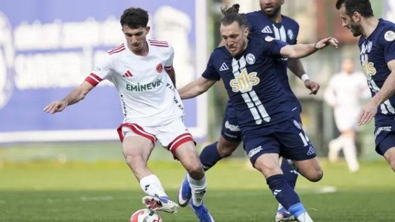 1. Lig maçında galibiyete ilk yarıda uzandılar