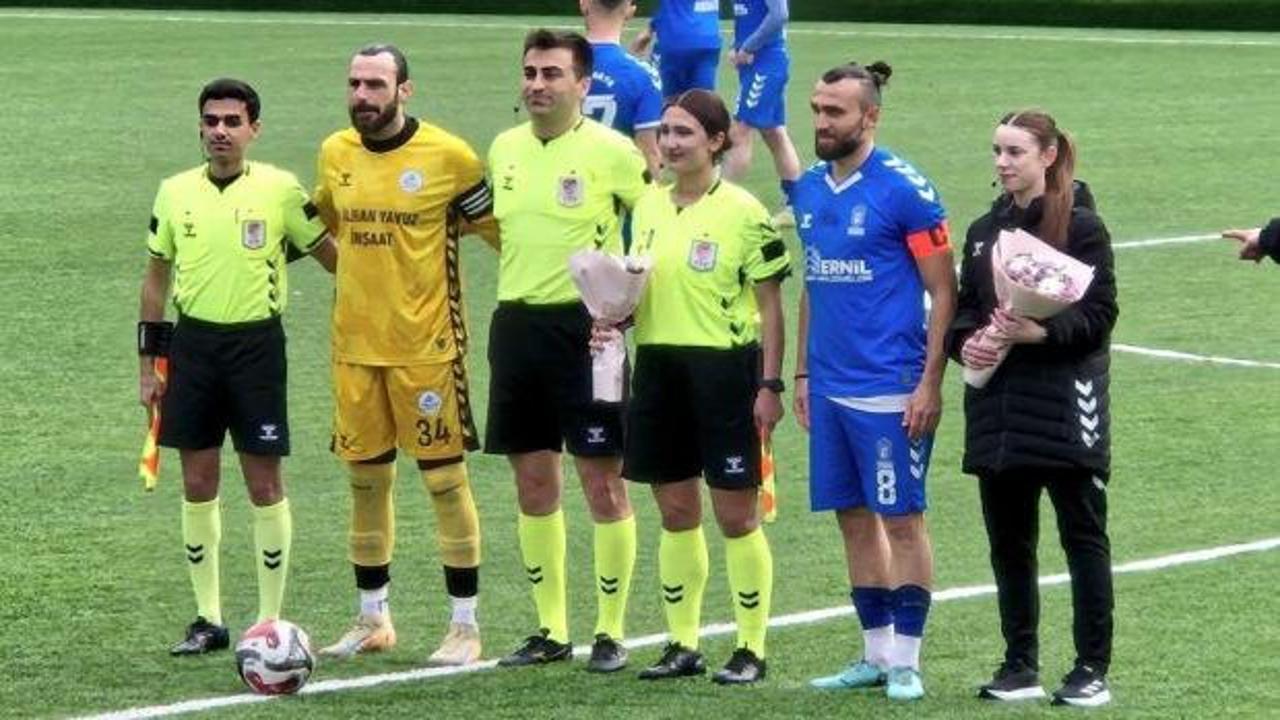 Trabzon’da kadın hakemlere 8 Mart jesti