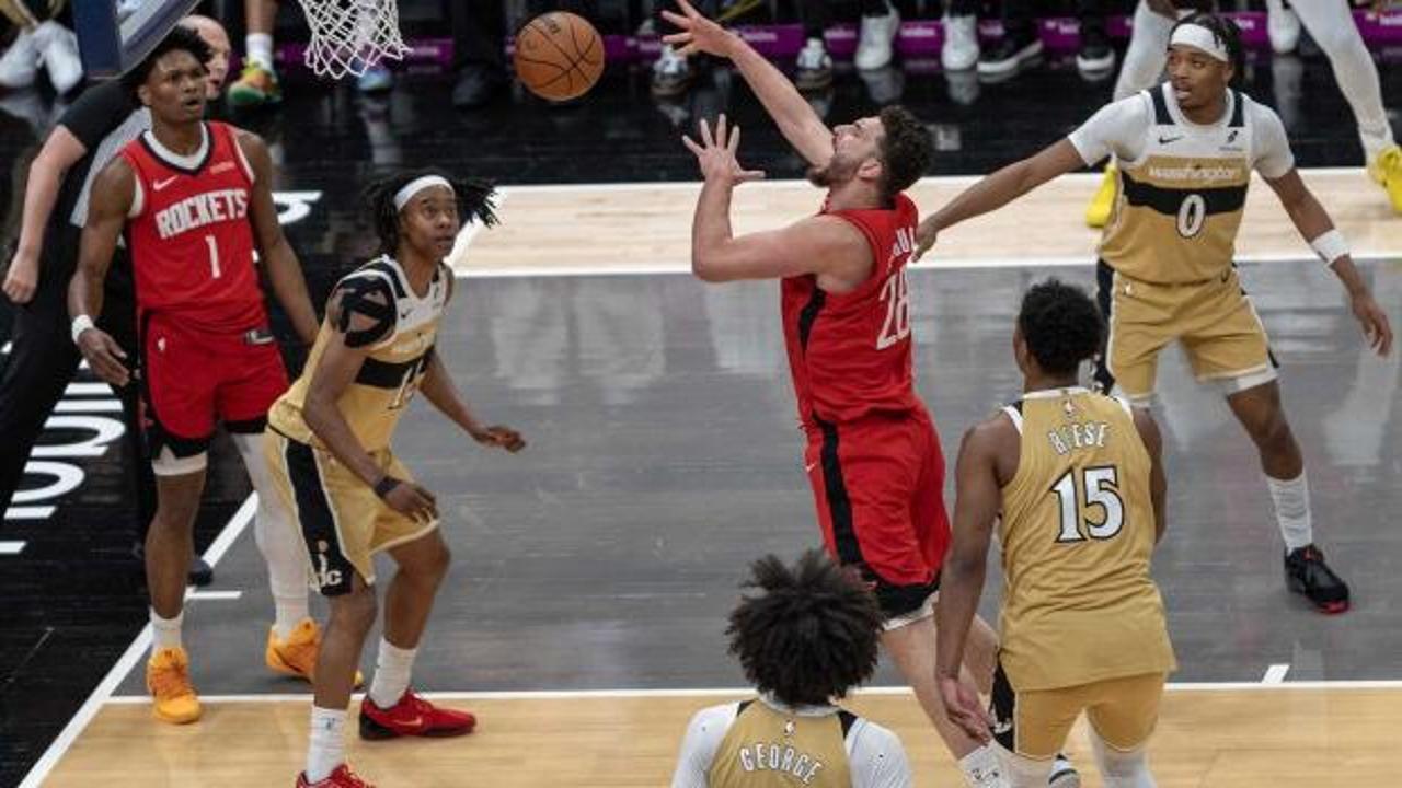 Alperen Şengün'ün yıldızlaştığı maçta Houston Rockets galip geldi