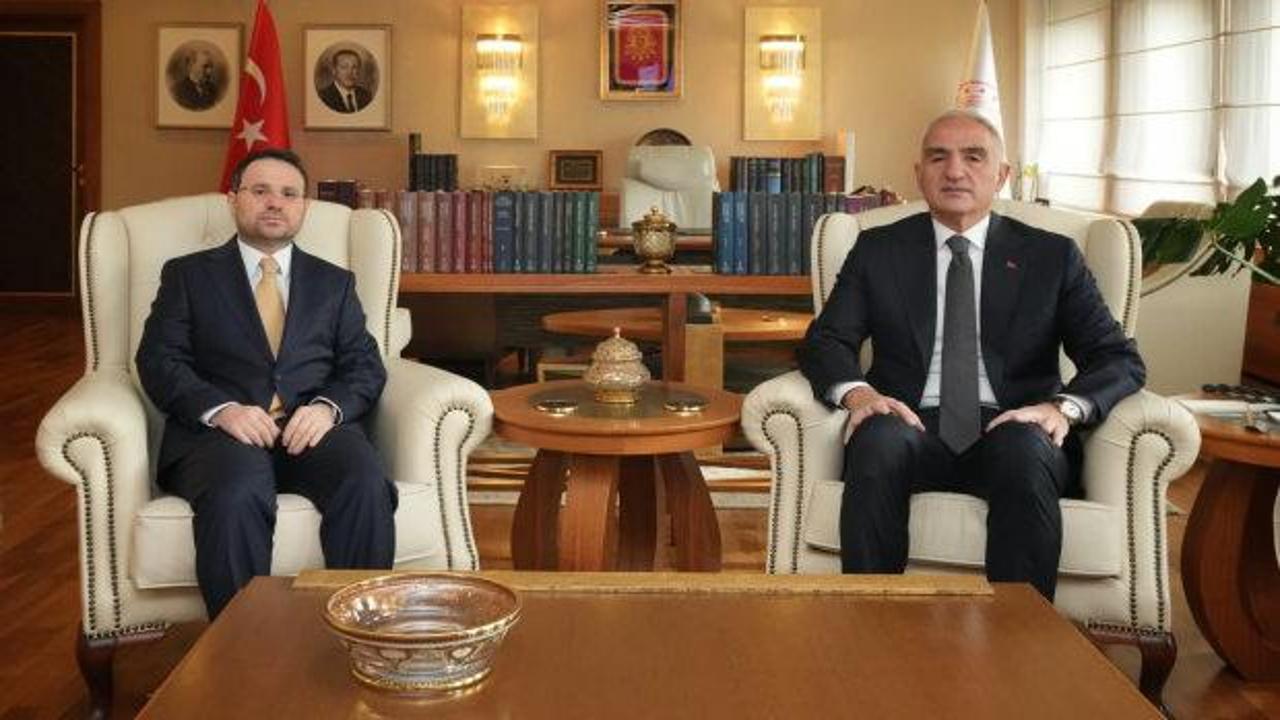 Bakan Gürlek'ten Bakan Ersoy'a ziyaret