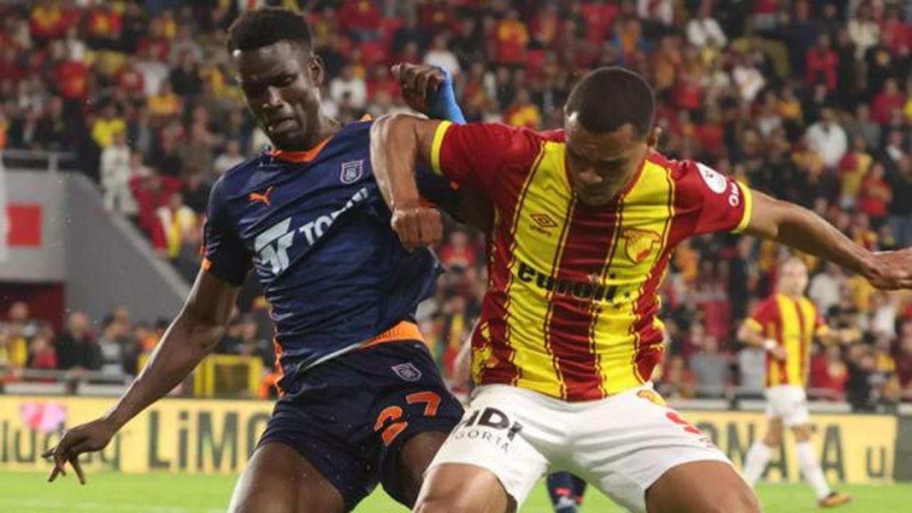 Başakşehir-Göztepe ilk 11'ler!