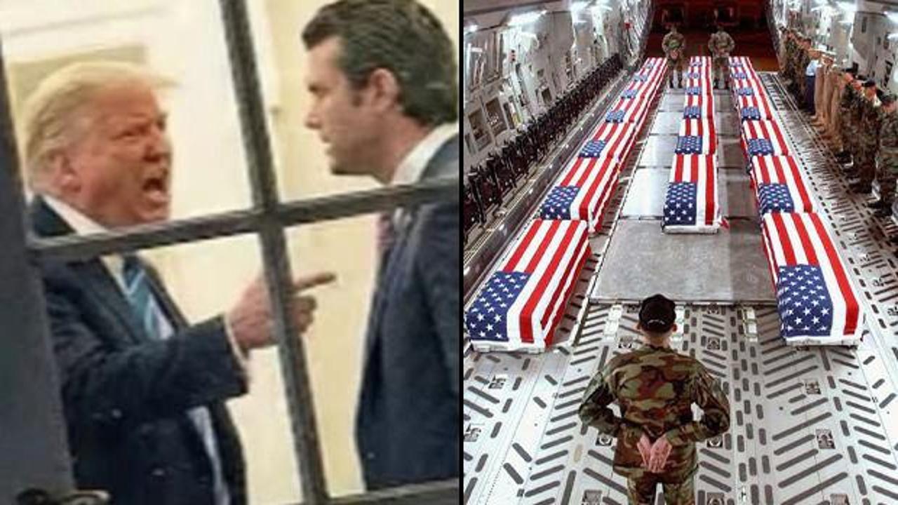 ABD'de gündeme oturan bomba fotoğraf! Trump'ın çılgına döndüğü an...