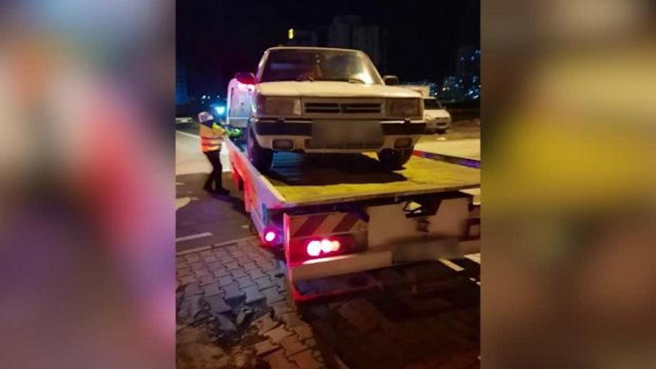 "Dur" ihtarına uymayan s&uuml;r&uuml;c&uuml;ye 455 bin TL ceza!