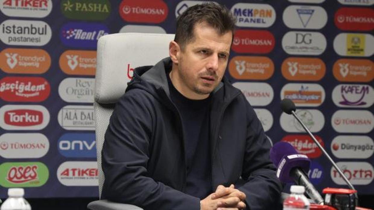 Emre Belözoğlu 'Zor süreç' diyerek açıkladı: Oyuncularım bu anlamda tecrübeli değil