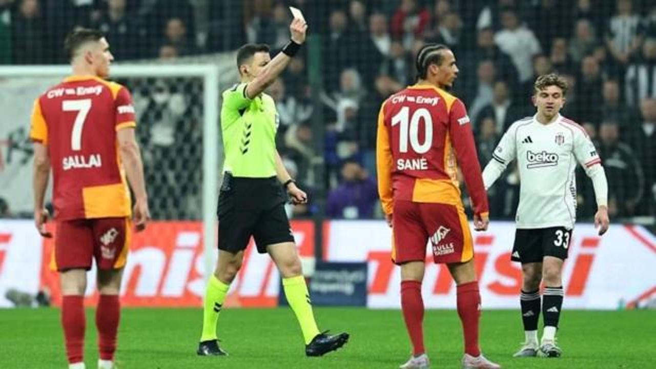Galatasaray'dan Beşiktaş'a karşı ilgin&ccedil; kırmızı kart istatistiği!