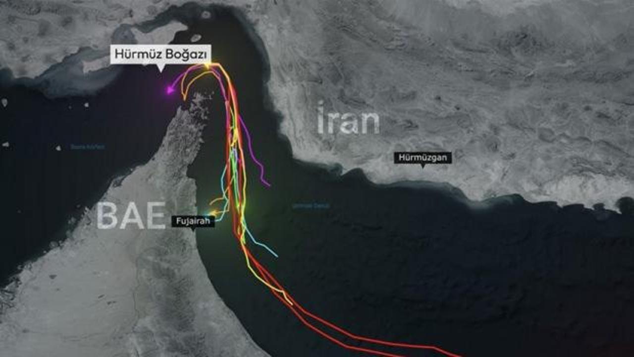 Hürmüz Boğazı'nda trafik durdu! Rota değişti! Büyük artış