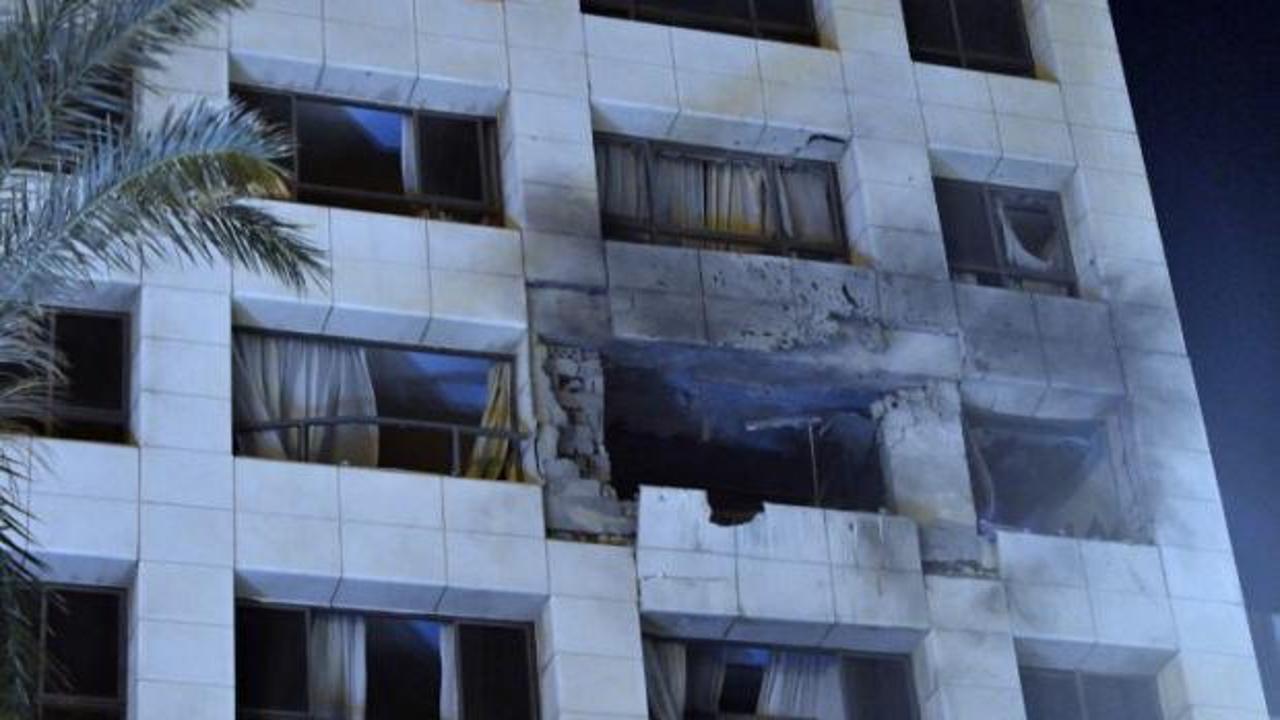 İsrail Beyrut'ta otel bombaladı! &Ouml;l&uuml;ler var