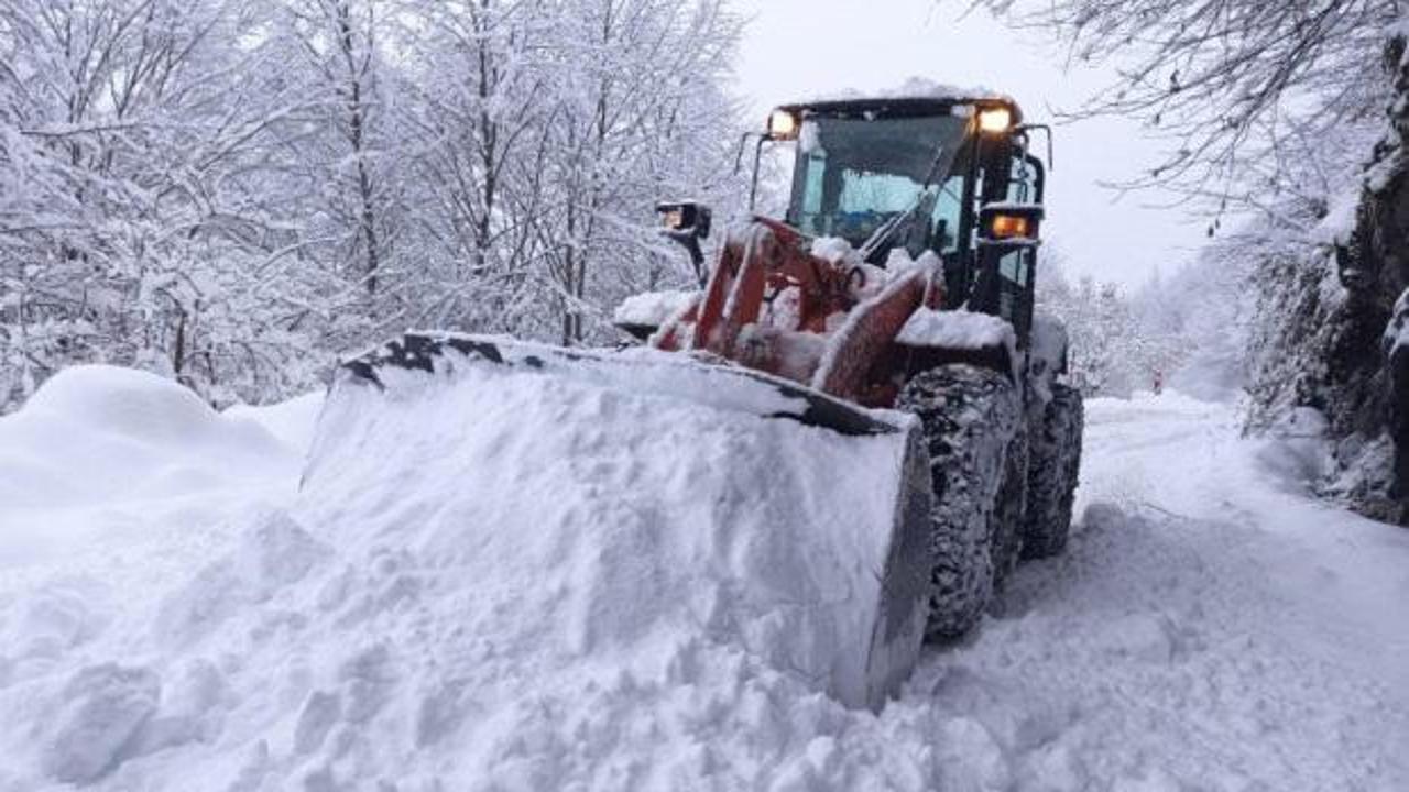 Ordu'da eğitime kar engeli