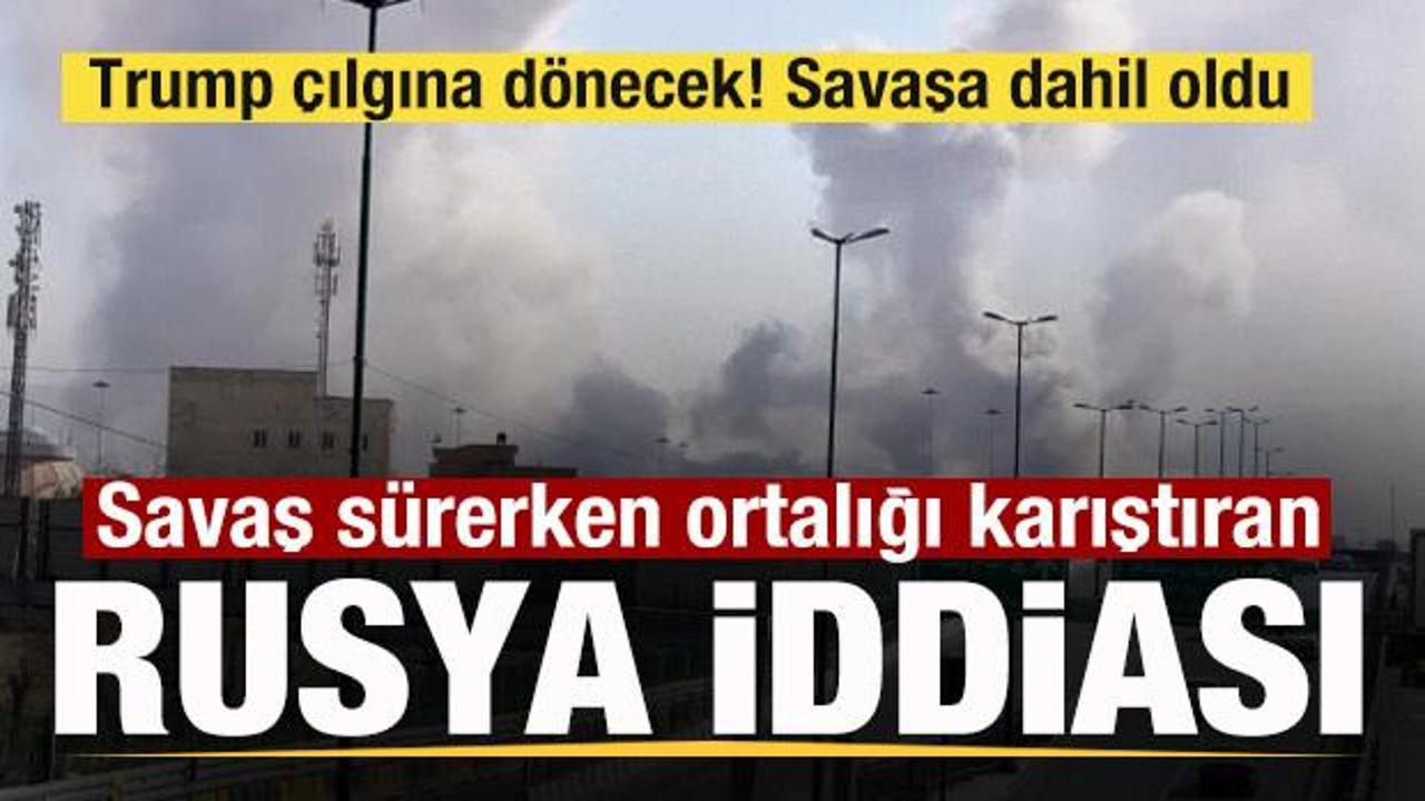 Savaş sürerken ortalığı karıştıran Rusya iddiası! Moskova savaşa dahil oldu