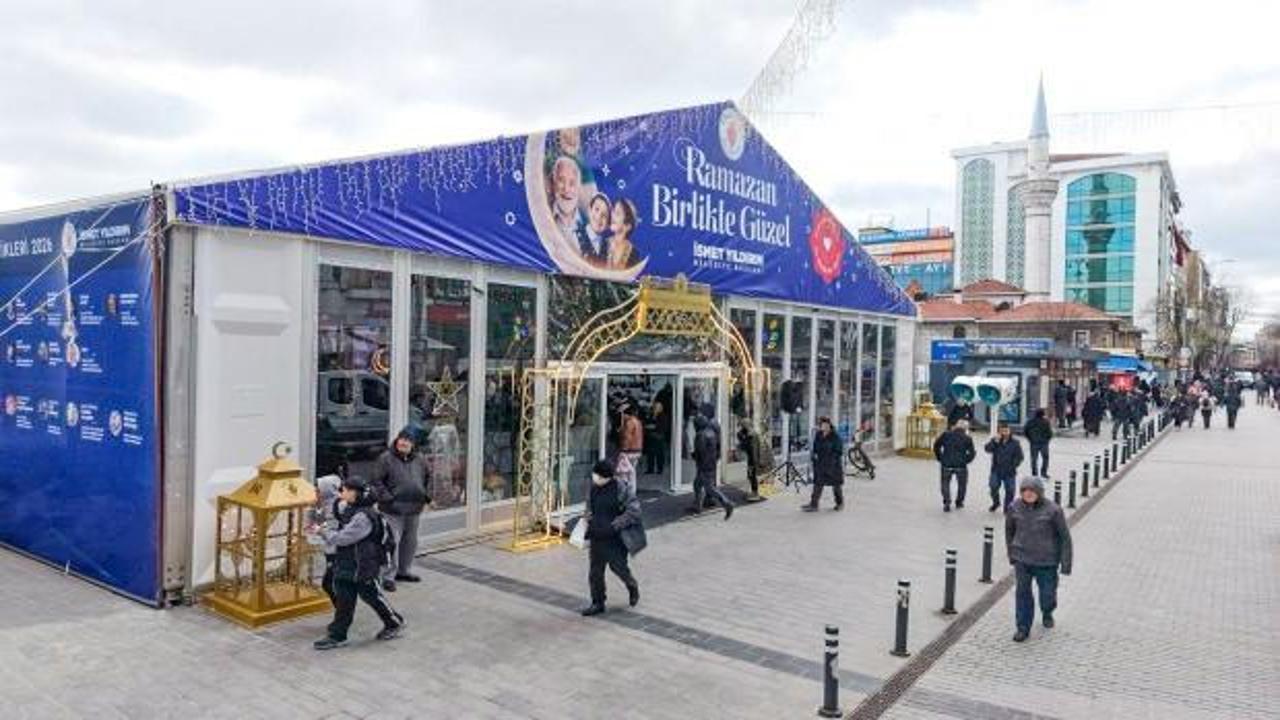Ümraniye’de ramazan coşkusu: 7’den 70’e etkinlikler çadırda buluşuyor