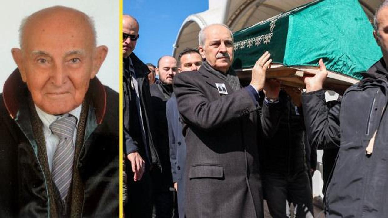 TBMM Başkanı Kurtulmuş, Prof. Dr. Metin Orhan Kutal'ın cenaze törenine katıldı