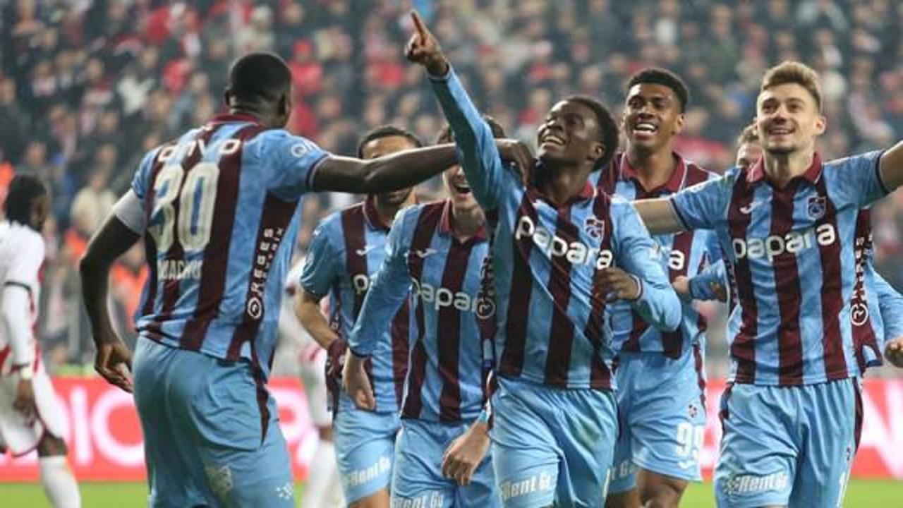 Trabzonspor'un yıldızları değerlerine değer kattılar!