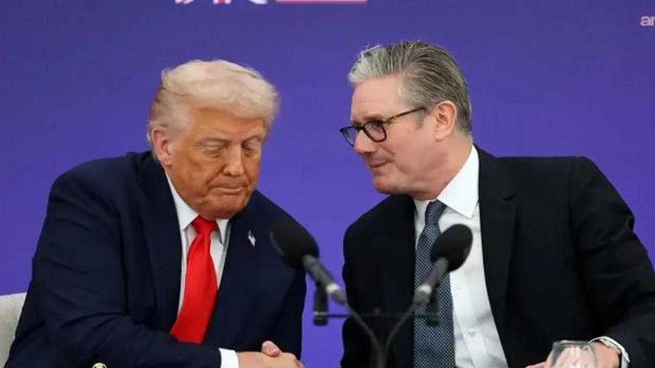 Trump Starmer'ı hedef aldı: Karşımızda Winston Churchill yok!