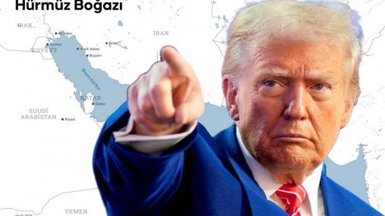 Trump'tan beklenmedik hamle! İran'a Hürmüz Boğazı resti! ABD donanması eşlik edecek