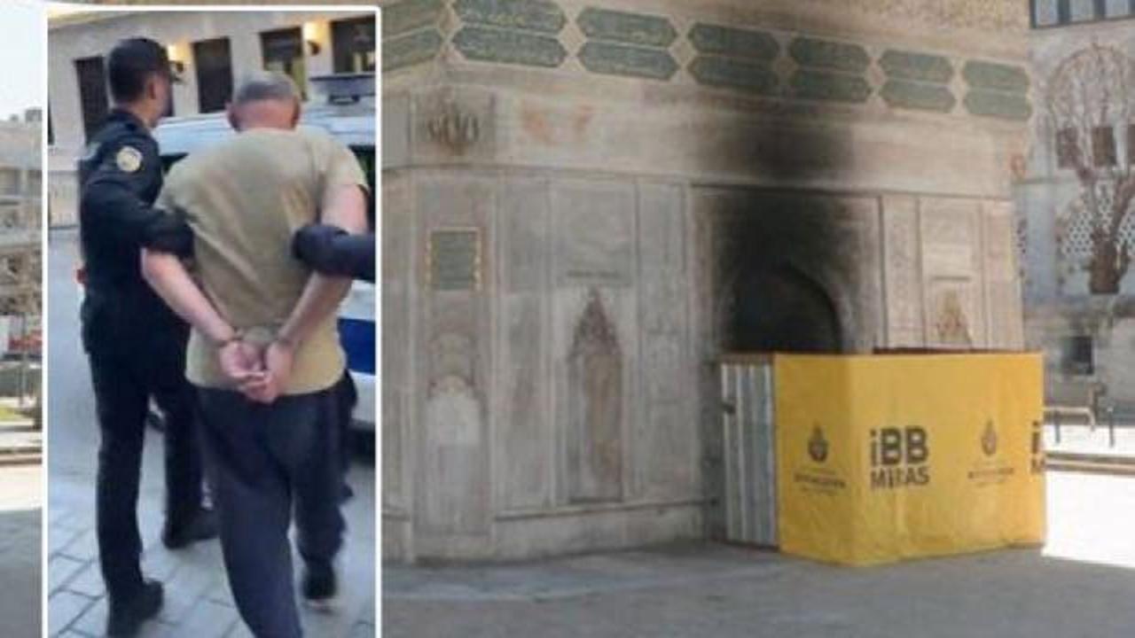 3 asırlık tarihi çeşmeyi yakmıştı! Savunması ortaya çıktı!