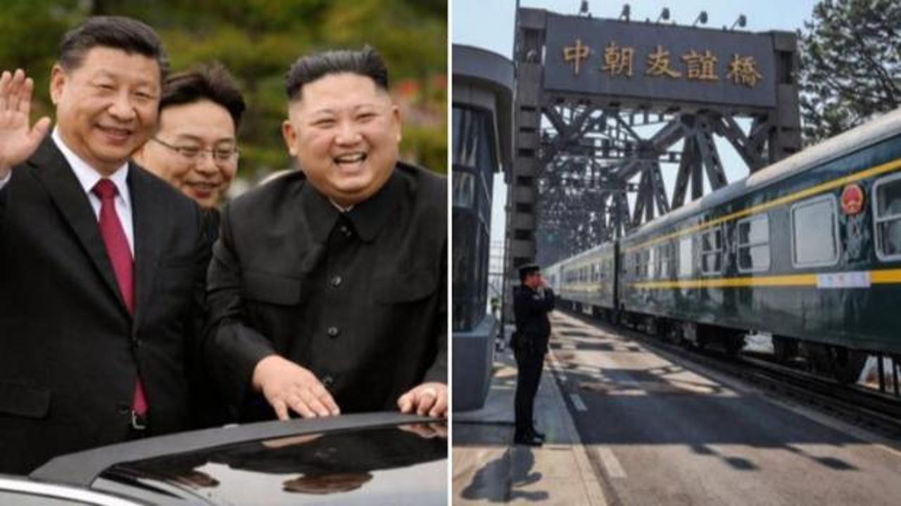 Kuzey Kore'yle Çin arasında yıllar sonra ilk yolcu treni