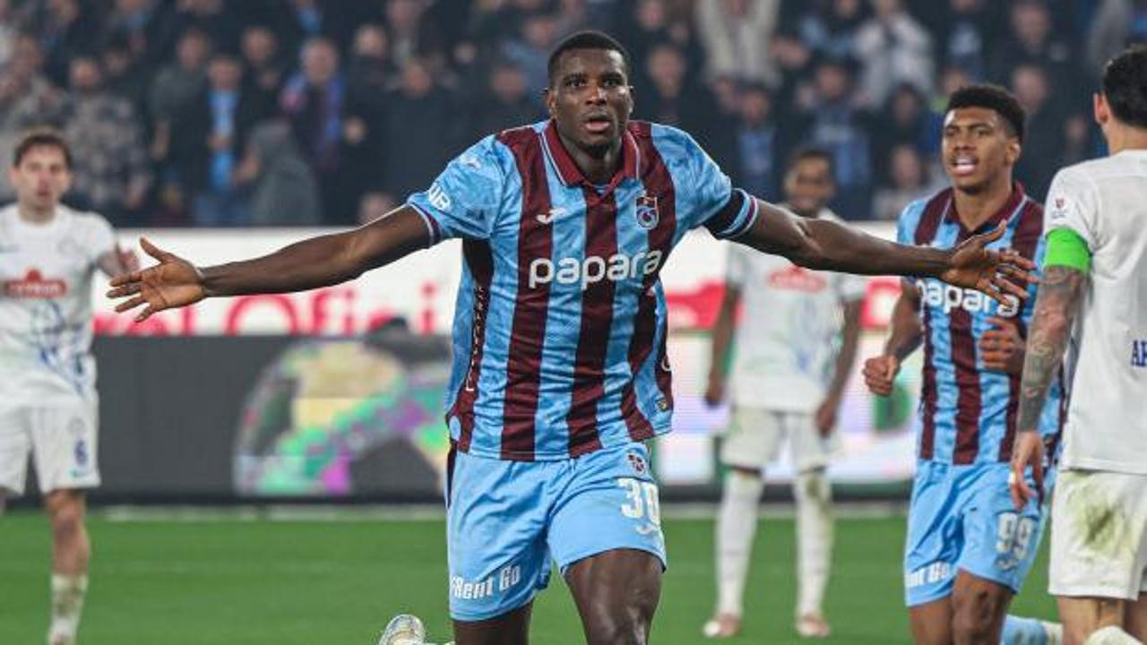 Akyazı'da Onuachu şov! Karadeniz derbisi Trabzonspor'un
