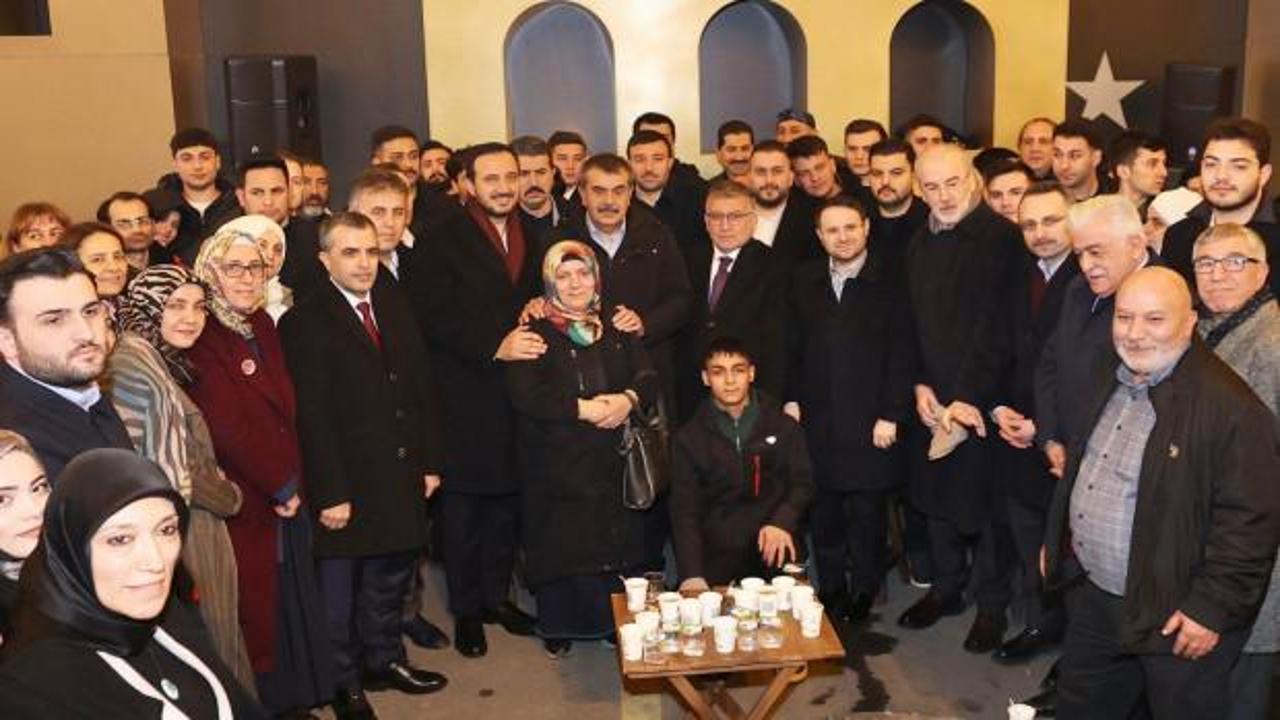 Bakanlar Akın Gürlek ve Yusuf Tekin ateş başında vatandaşlarla buluştu