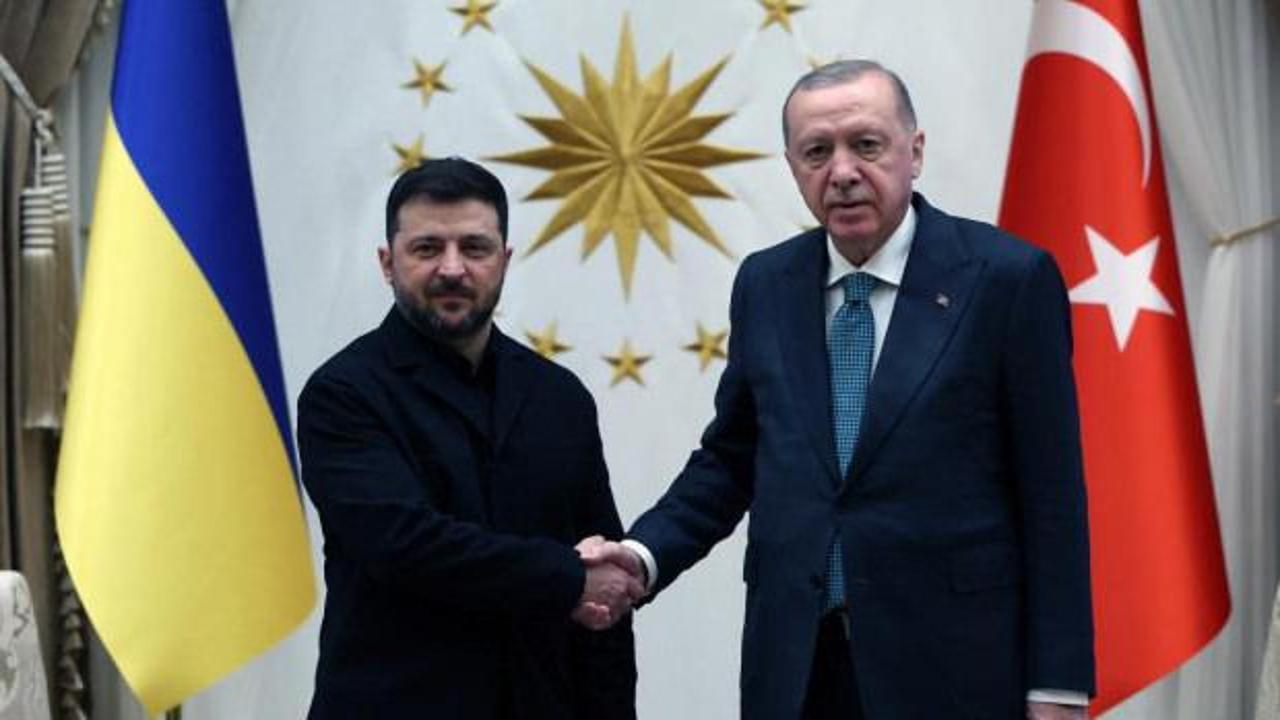 Başkan Erdoğan, Zelenskiy ile g&ouml;r&uuml;şt&uuml;!