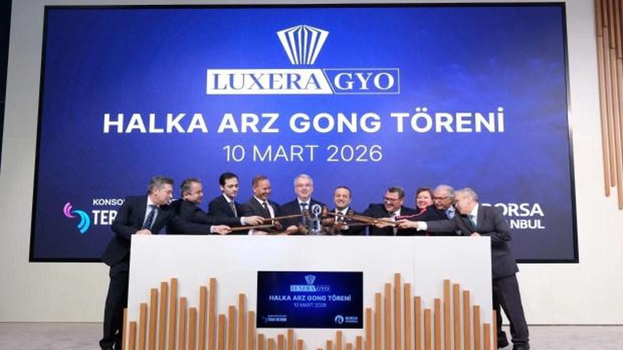 Borsa İstanbul'da gong Luxera GYO için çaldı
