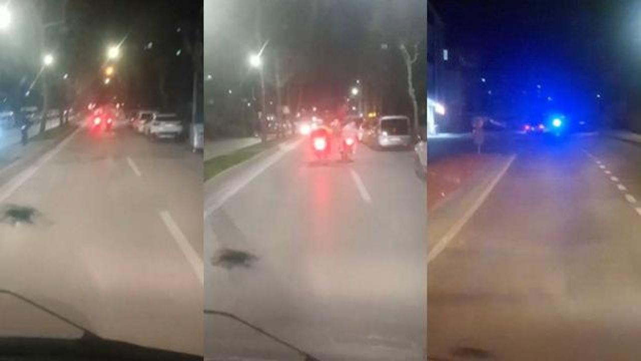 'Dur' ihtarına uymayan motosiklet sürücüsüne 200 bin TL ceza