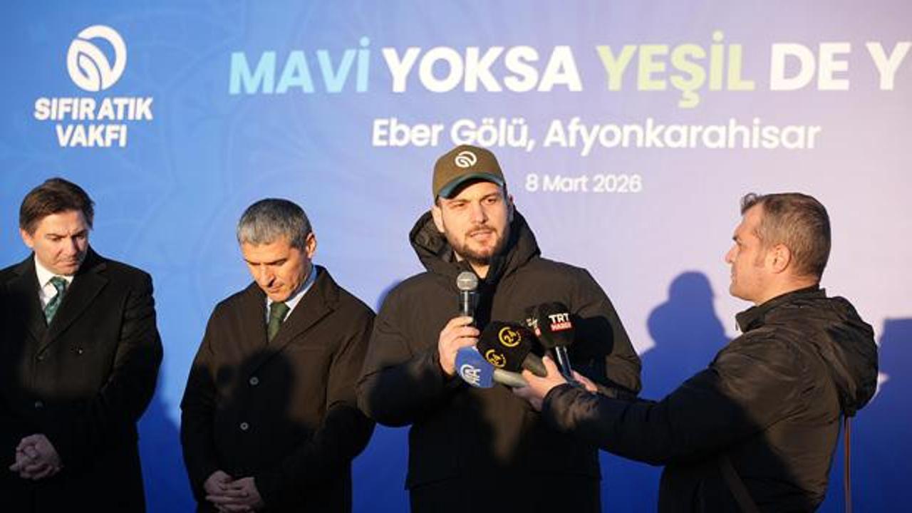 Eber Gölü için kritik adım: Hep birlikte yaşatacağız