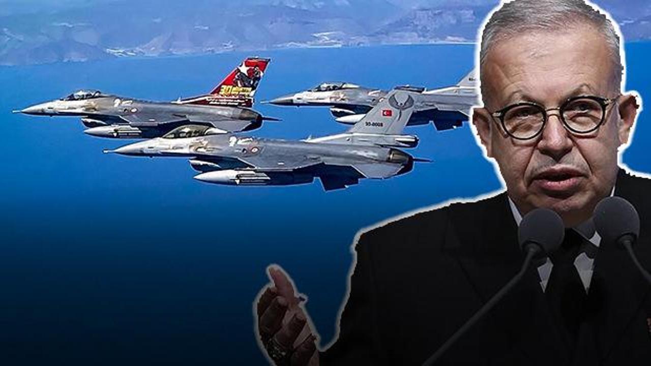 F-16'lar Kıbrıs'a havalanmıştı: M&uuml;stafi T&uuml;mamiral'den 'milli g&uuml;venlik' vurgusu