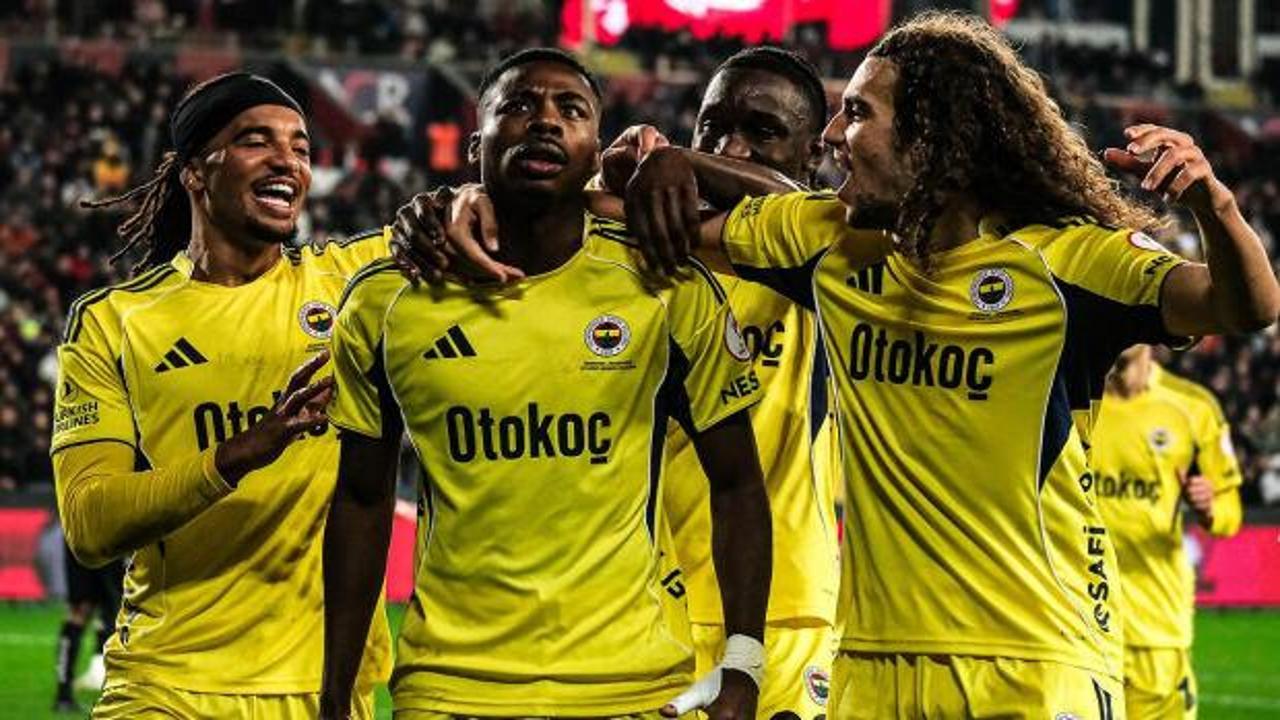 Faith Karagümrük - Fenerbahçe! İlk 11'ler